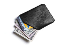 Card Slot Wallet Left Handed Black Action 2