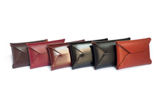 One Piece English Bridle Leather Business Card Case All Color