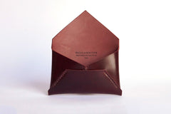 One Piece Shell Cordovan Leather Business Card Case (Oil Glazing Antique) Inside