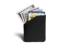 Card Slot Wallet Left Handed Black Action 1