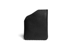 Card Slot Wallet Left Handed Black Front