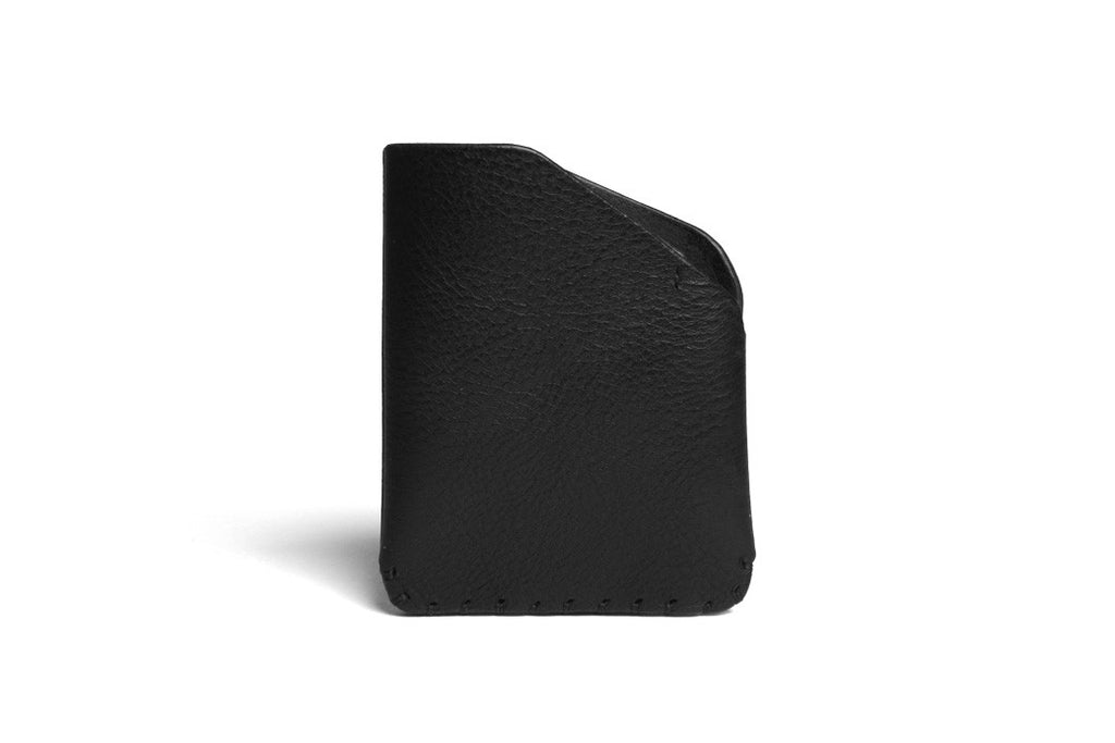 Card Slot Wallet Right Handed Black Front